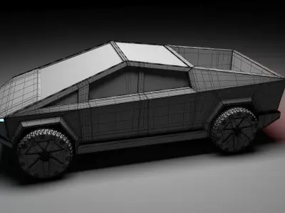 Cyber Truck 3D model