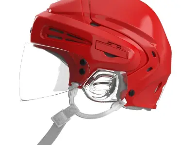 Hockey Helmet Generic 2 3D model