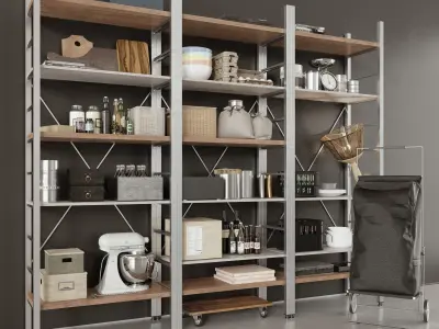 Decor Set Kitchen 3D model