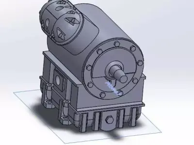Thermo King Compressor X430 - High-Detail 3D model