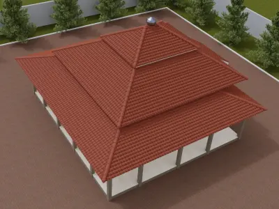 Mosque Free 3D model