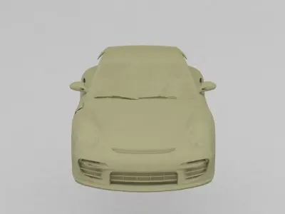 Porsche 911 3D print model