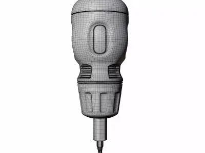 Hammer screwdriver 3D model