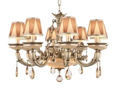 MD 89370-8-2 Osgona Chandelier 3D model