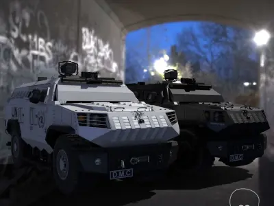 DAPC Promoter 2 Low-poly 3D model