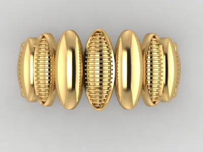 Woman Rings 3D print model