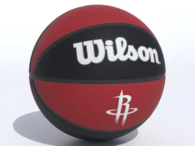 Wilson Houston Rockets Basketball 3D model