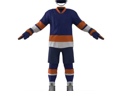 Hockey Equipment Generic 3 3D model