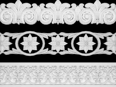 Path Ornament Pack 20 3D model