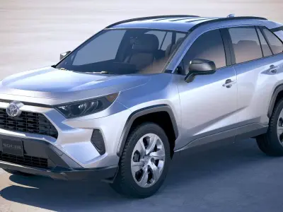 Toyota RAV4 LE 2019 3D model