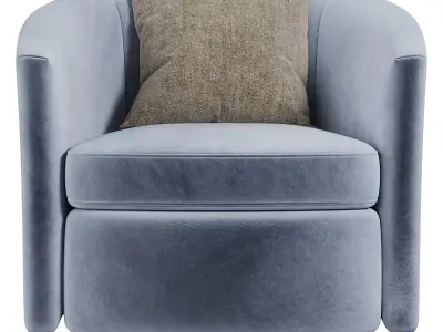 Elizabeth Swivel Chair 3D model