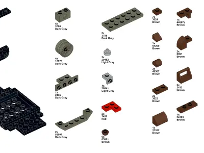 MocBricks3D - MK27004 - McLaren-P1 3D print model