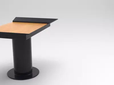 Rigga Stool Low-poly 3D model