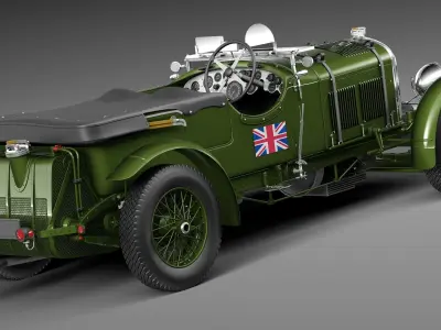 Bentley 4 5 Litre Blower 1929 3D model