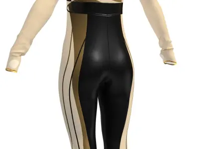 sport swear at marvelous designer  3D model