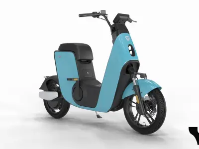 Scooter Yadea v7 3d model 3D model