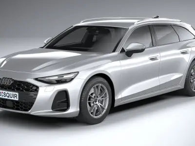 Audi A6 Avant Regular 2026 3D model