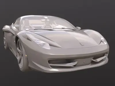 Ferrari 458 Italia  3D model