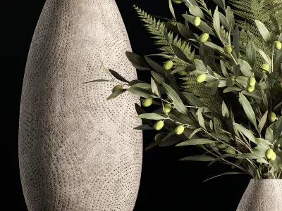 Plants Bouquet 3D model