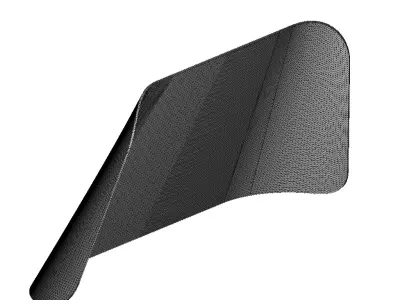 Auto Rickshaw Front Windscreen 3D print model