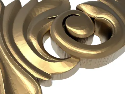  decorative pattern ready for 3D printing 3D model 138