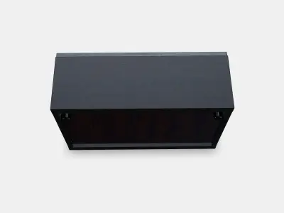 BESTA Shelf unit with door 37 Low-poly 3D model