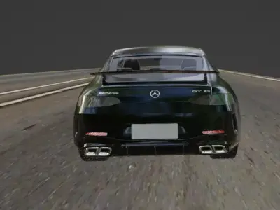Mercedes AMG GT 63 3D model by umairmalik00071