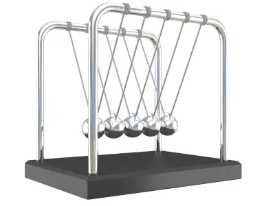 Newtons Cradle 3D model