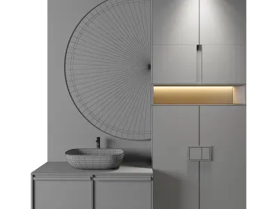Luxury Bathroom 33 3D model