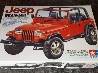 Jurassic Park Jeep conversion parts for Tamiya Jeep Wrangler 3D print model