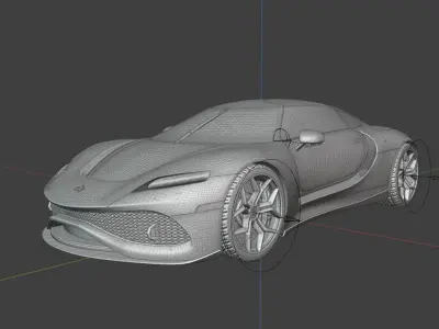 Modeling Car 3D model