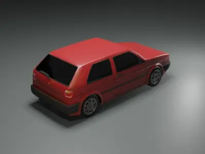 Not Golf 2 Free low-poly 3D model