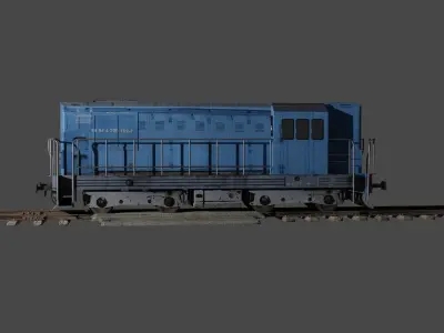 locomotive train 3D model
