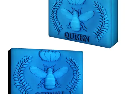 Bee Queen Soap 3D model