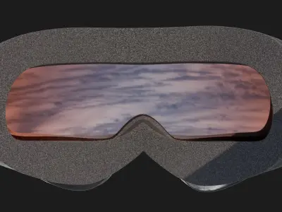 Ski Goggles 3D model buy