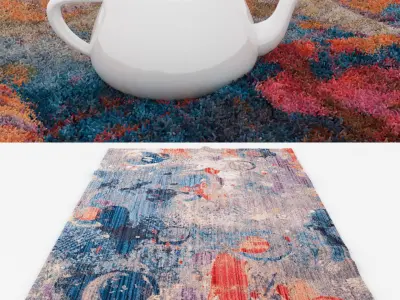 Rugs No 379 Low-poly 3D model