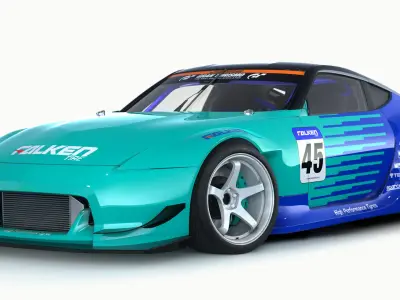 Nissan Z Falken Blind Bodykit 3D model
