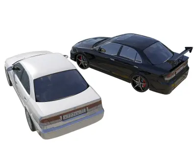 Nissan Sunny 2001 3D model