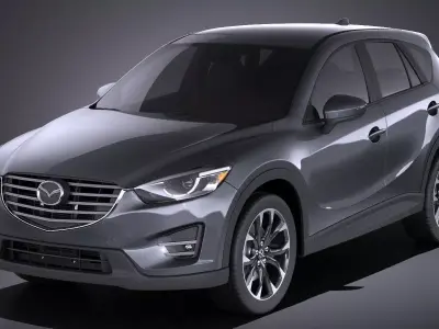 Mazda CX-5 2016 VRAY 3D model