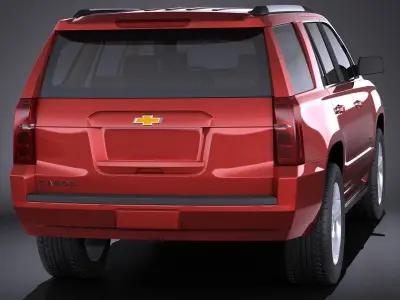 Chevrolet Tahoe 2015 VRAY 3D model