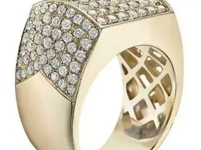 Band Ring 3D print model