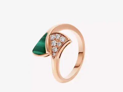 BOUCHERON - DIVAS DREAM - SEMI PAVED WITH STONE 3D print model