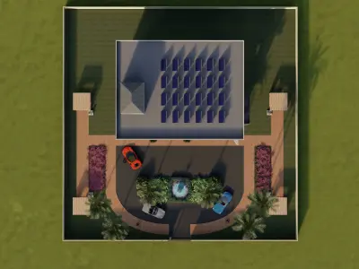 Administrative building  3D model