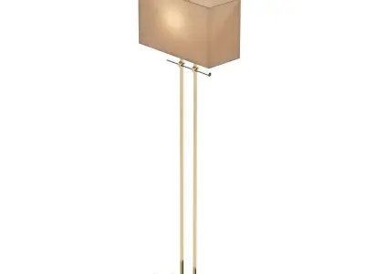 Glass Floor Lamp 3D model
