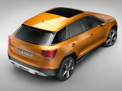Audi Q2 2017 3D model