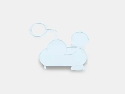 CHILISTRAN Plant stand with wheels 3D model