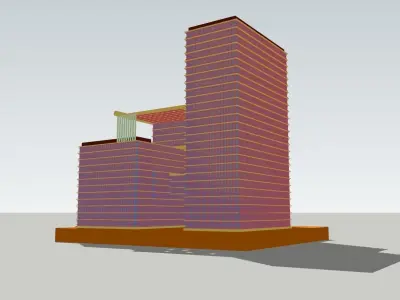 Office Building 3D model