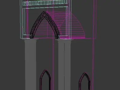 classic arch 3D model purchase