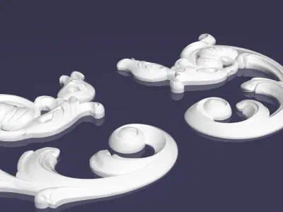 Decor Engraving Ornament 3D print model