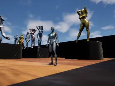 UNREAL ENGINE 5 5 4 PROJECT MUSEU  3D model